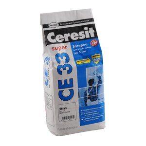 Затирка Ceresit СЕ-33 белая (5 кг)